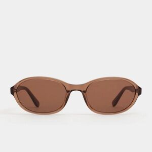 Bibi Transparent Brown Sunglasses- DMY